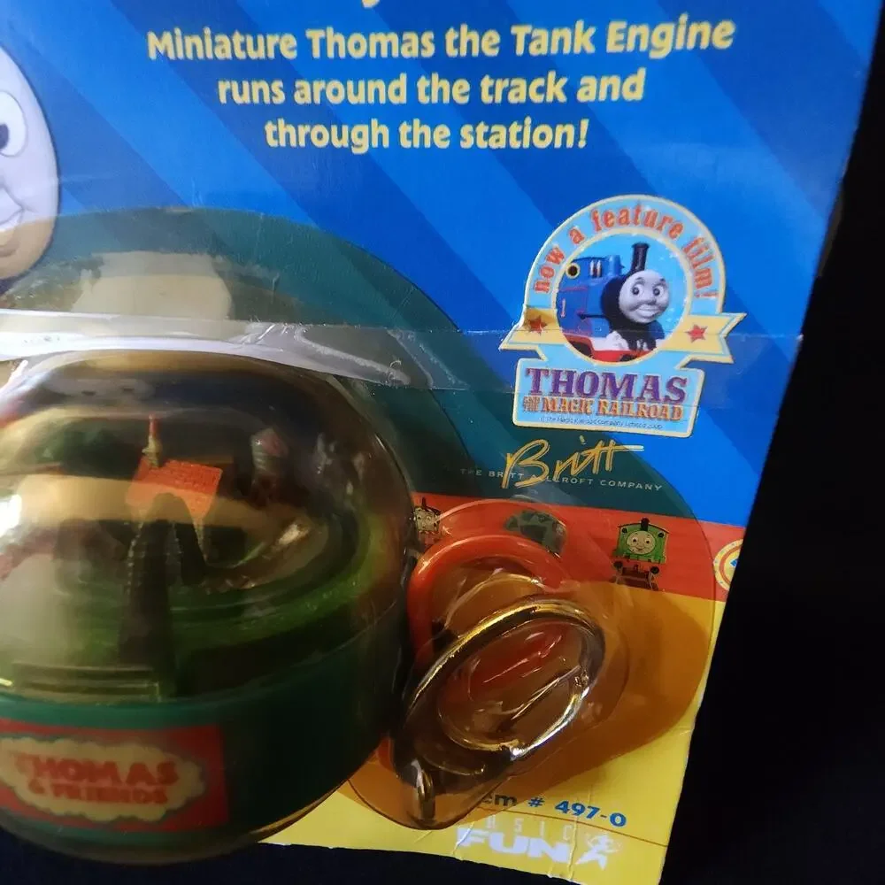 Thomas & Friends Keychain Miniature Track Train Station 2000 Basic Fun Vintage